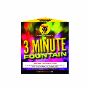 Black Cat 3 Minute Fountain